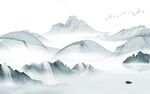 现代风景高档山水 Tif分层