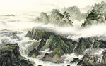 中国风最新山水 TIf分层