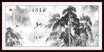 水墨山水画