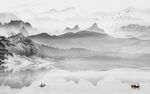 电视意境大气山水 tiF分层