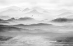 无框画大气客厅山水 tiF分层