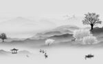 新品最新高端山水 tiF分层