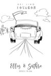 手绘汽车