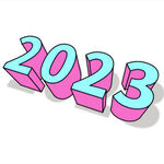 立体字2023