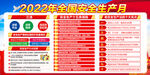 安全月宣传展板