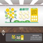 教师风采墙照片墙