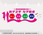 婚姻登记大厅文化墙