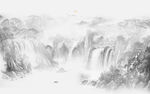 简约背景墙