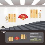 楼梯廉政文化墙