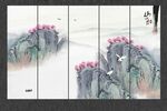 水墨山水画