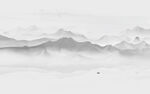 水墨山水画