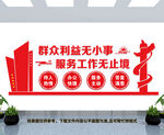 社区服务党建文化墙