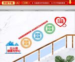 以人民健康为中心文化墙
