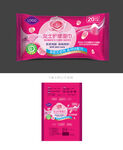 女性湿巾包装