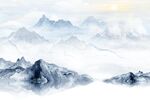 山水背景墙