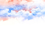 梦幻水彩天空
