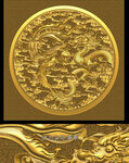 金色龙纹 