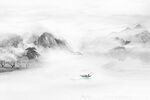 山水背景墙