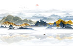 禅意山水画