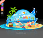 水上乐园美陈