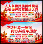 民族团结海报