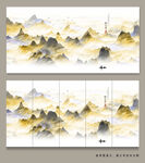 新中式水墨抽象画
