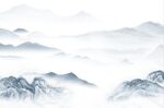 山水背景墙