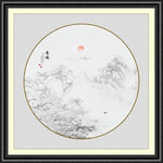 新中式山水画