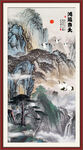 玄关山水画