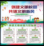 创建文明校园六好标准