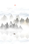玄关山水画