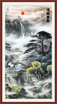 玄关山水画