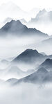 新中式玄关山水 Tif分层