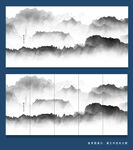 晕染水墨画