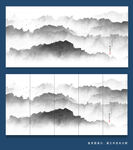 泼墨水墨画