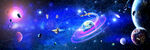 宇宙星空卫星