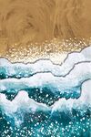 海浪玄关画