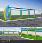 户外宣传栏告示栏公告栏