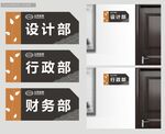 科室牌设计