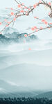 水墨意境现代玄关 Tif分层
