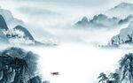 客厅新高端山水画 tif分层