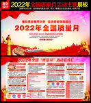 2022全国质量月展板