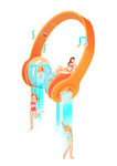 夏天耳机沐浴音乐