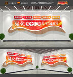 党建引领文化墙