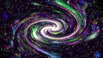 唯美旋涡星空