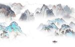 爆款新山水中式画 TIf分层