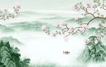 高档沙发新山水画 TIf分层