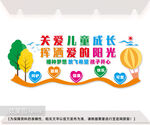 幼儿园儿童成长文化墙图片