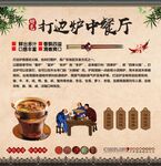 港式打边炉背景墙