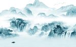 高清 沙发山水新画 tIf分层